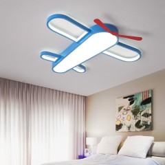 儿童房吸顶灯创意个性飞机灯房间护眼led灯男孩女孩卧室灯具