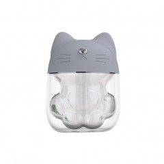 创意猫爪杯加湿器 三合一多功能小风扇夜灯usb桌面迷你加湿器