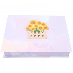 母亲节DIY立体太阳花礼盒创意送朋友生日节日礼物礼盒现货