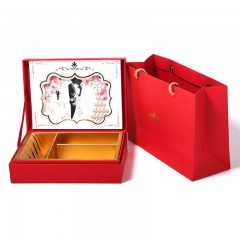 高档皇冠立体礼品包装盒创意结婚送朋友手提礼盒定做