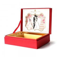 高档皇冠立体礼品包装盒创意结婚送朋友手提礼盒定做