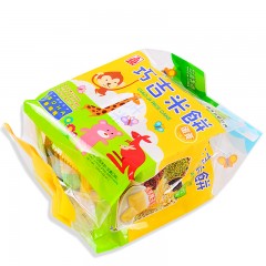 台湾进口北田巧吉米饼幼儿营养米饼100g进口零食