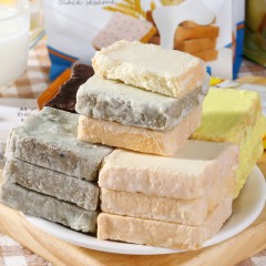 越南进口Tipo面包干90g盒牛奶鸡蛋饼干奇亚籽榴莲涂层饼早餐零食