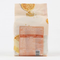 河马莉进口糙米卷饼干五谷杂粮能量棒黑米咸蛋黄休闲代餐夹心150g