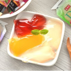 台湾进口零食盛香珍蒟蒻果冻210g多口味drq可吸果冻布丁