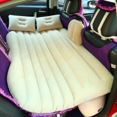 车载充气床垫汽车气垫床车用坐垫床折叠后排儿童SUV植绒自驾旅行