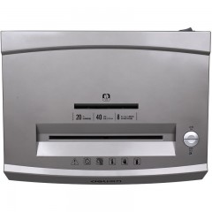 得力9907办公碎纸机低噪音4级保密颗粒大型商用文件粉碎机碎光盘