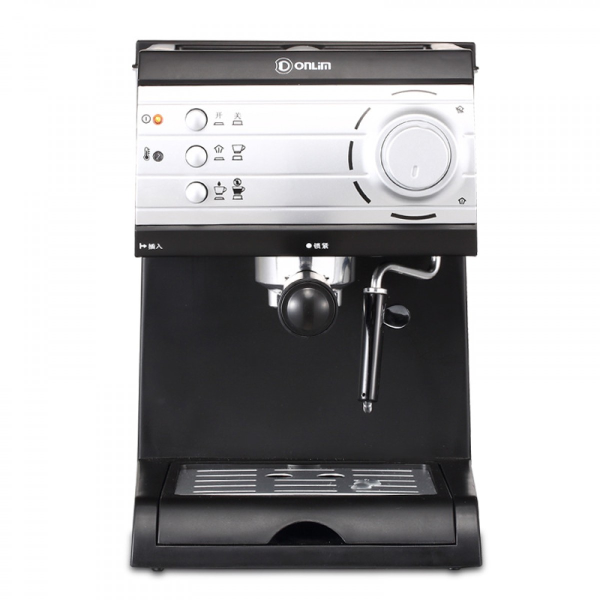 Donlim/东菱 DL-KF6001 意式咖啡机家用商用全半自动蒸汽奶泡速溶