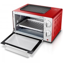 东菱（Donlim）电烤箱TO-Q610 煎烤两用多功能家用电烤箱 10L 时