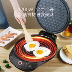 Midea/MC-JK30Easy103美的煎烤机电饼铛家用电饼铛双面加热煎烤机