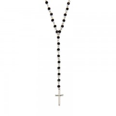 欧美女士简约十字架个性圆珠电镀吊坠项链热销XL942