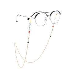 饰品新款欧美时尚眼镜配饰彩钻装饰网红眼镜链子Y002