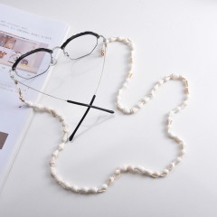 欧美饰品新款时尚潮人眼镜配饰小海螺贝壳手工气质眼镜链子