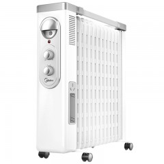 美的油汀NY2513-16FW取暖器家用电暖气电热油丁电暖器节能油酊炉