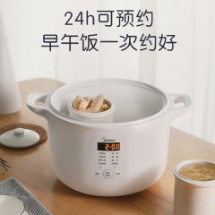 美的DZ16E102电炖锅家用陶瓷煲汤隔水炖锅煲粥全自动养生电炖盅