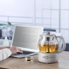 Bear/小熊 ZCQ-A10Q1养生壶全自动迷你加厚玻璃花茶杯黑茶煮茶器