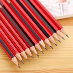 得力S935/S936小学生写字椴木铅芯HB/2B铅笔12支/盒铅笔文具