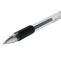 得力6600ES中性笔 学生办公文具水性笔黑红蓝水笔签字笔