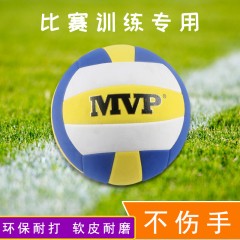 MVP5号排球TPE排球彩条块训练用球
