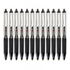 日本百乐（PILOT）BXRT-V5按动针管笔中性笔签字笔水笔 黑色 0.5mm 12支装