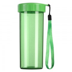 特百惠（Tupperware）星光莹彩塑料杯随心水杯子430ML 运动密封防漏便携时尚茶杯 绿/红