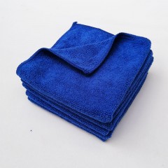 金雅洁加厚吸水毛巾/方巾擦车毛巾蓝色/抹布