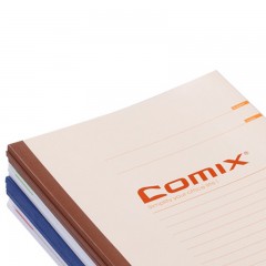 齐心（Comix）无线装订文具笔记本子/作业本/办公软抄本 12本B5/50张 C4509