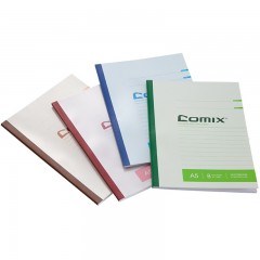 齐心（Comix）软面抄笔记本子文具/软抄本/记事本 A5/100张 6本装 C4507
