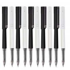 晨光（M&G）0.5mm黑色中性笔 全针管签字笔 尚品系列水笔 12支 AGPB7701