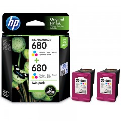 惠普（HP）1VU97AA 680彩色墨盒套装（适用HP Deskjet 2138;3638;3636;3838;4678;4538;3777;3778;5078;5088）