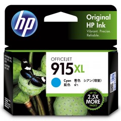 惠普 HP 3YM19AA 915XL 青色 大容量 墨盒(适用于HP OfficeJet Pro 8020)