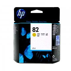 惠普（HP） C4913A 原装 82号黄色墨盒 适用于-HP DesignJet 500/510/800