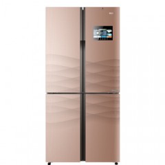 海尔（Haier）458升变频风冷无霜互联网冰箱 智能大屏交互 Smartfresh智能杀菌BCD-458WDIAU1 电冰箱