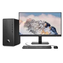 惠普 HP Desktop Pro G6 MT商用台式计算机 i5-10500/ 8G /256GB + 1TB/ 21.5英寸显示器